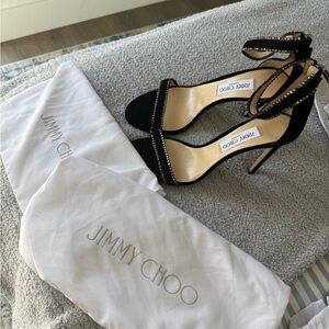 Jimmy Choo Dochas Embellished Ankle Strap Sandal